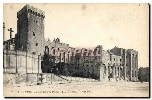 Cartes postales Avignon Le Palais Des Papes