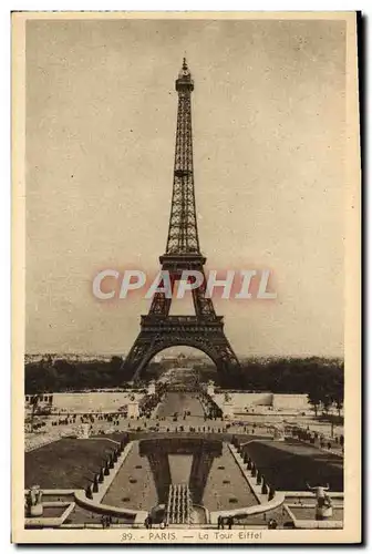 Cartes postales Paris La Tour Eiffel