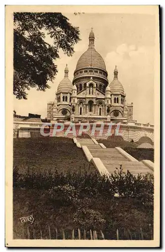 Cartes postales Paris La basilique du Sacre Coeur