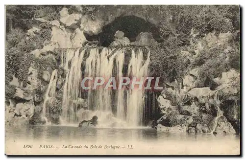 Ansichtskarte AK Paris La Cascade Du Bois De Boulogne