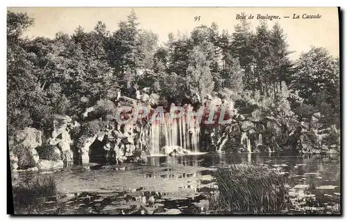 Ansichtskarte AK Paris La Cascade Du Bois De Boulogne