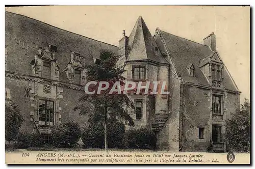 Cartes postales Angers Couvent des penitentes fonde par Jacques Lasnier