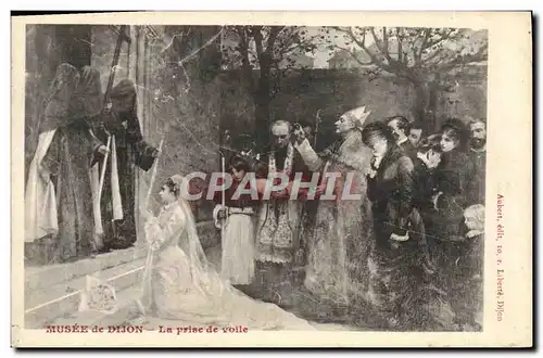 Ansichtskarte AK Musee de Dijon La prise de voile