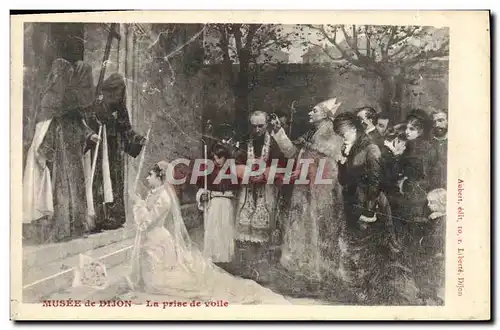 Cartes postales Musee de Dijon La prise de voile