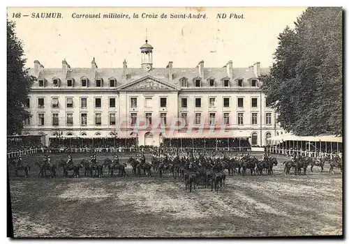 Cartes postales Cheval Hippisme Carrousel militaire La croix de Saint Andre