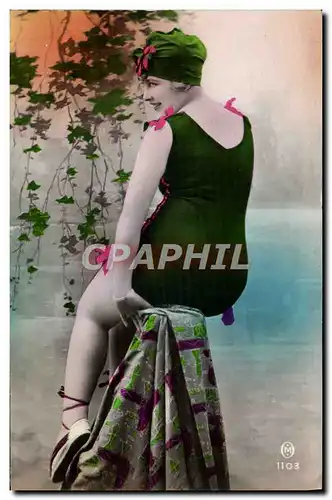 Cartes postales Femme Maillot de Bains