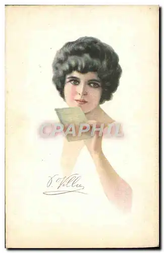 Cartes postales Fantaisie Illustrateur Femme