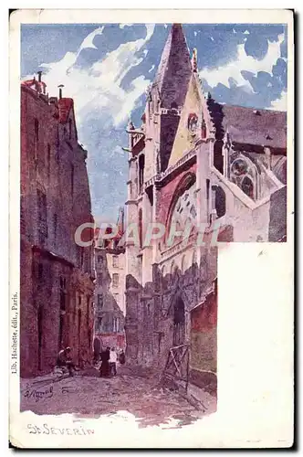 Cartes postales Fantaisie Illustrateur St Severin