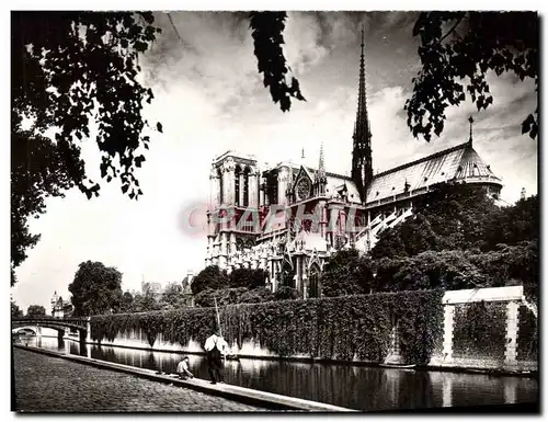 Moderne Karte Paris Notre Dame Et Le Ponts