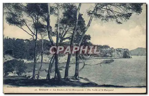 Cartes postales Toulon Les Rochers De Ste Marguerite