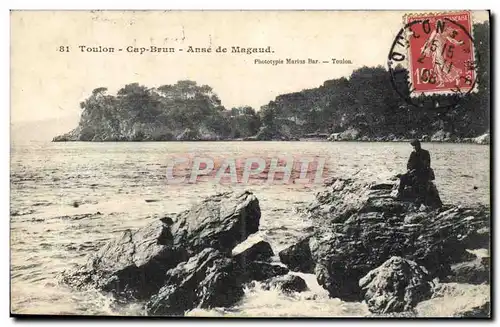 Cartes postales Toulon Cap Brun Anse De Magaud