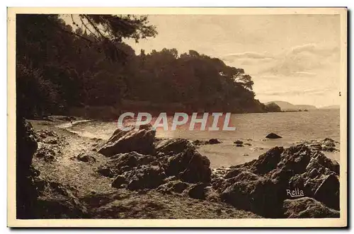 Cartes postales Toulon Crepuscule Au Cap Brun