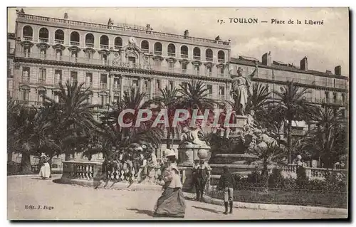 Cartes postales Toulon Place De la Liberte