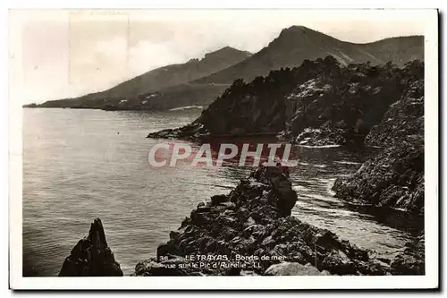 Cartes postales Le Trayas Bords De Mer Vue Sur Le Pic D'Aurelle