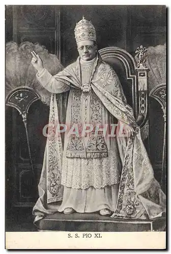 Cartes postales Pape SS Pio XI