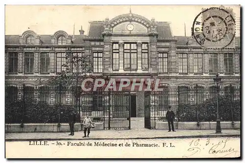 Cartes postales Faculte de medecine et de pharmacie Lille