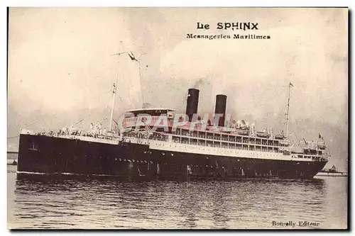 Ansichtskarte AK Bateau Paquebot Sphinx Messageries Maritimes