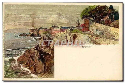 Cartes postales Illustrateur Nervi