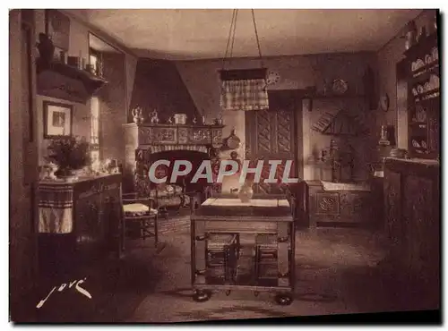 Cartes postales Folklore Un riche interieur bearnais