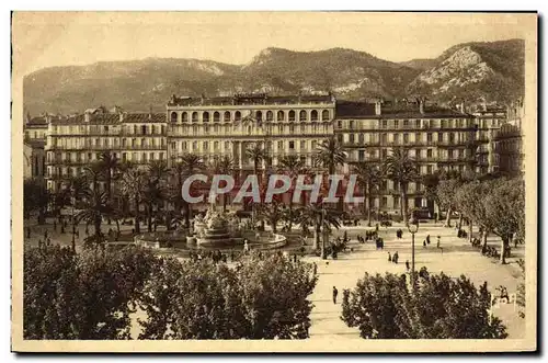 Cartes postales Toulon Place de la Liberte