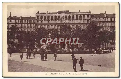 Cartes postales Toulon La place de la Liberte