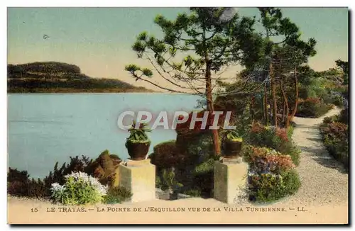 Cartes postales Le Trayas La pointe de l&#39Esquillon vue de la villa tunisienne