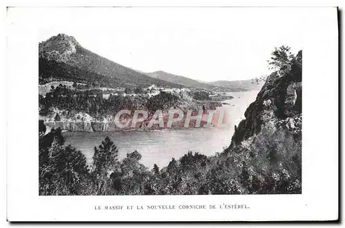 Ansichtskarte AK Le massif et la novuelle corniche de l&#39Esterel