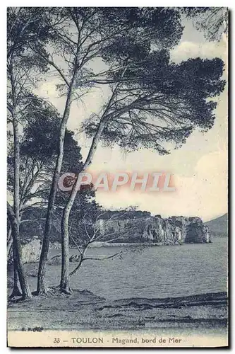 Cartes postales Toulon Magnad bord de mer