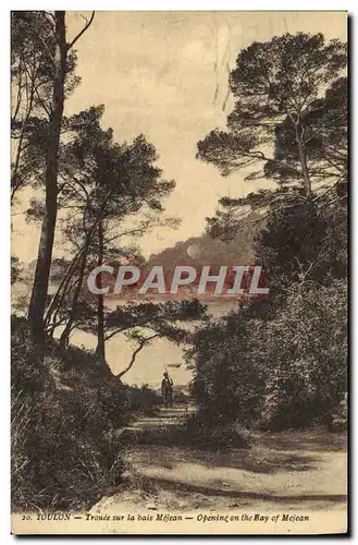 Cartes postales Toulon Trouee sur la baie Mejean