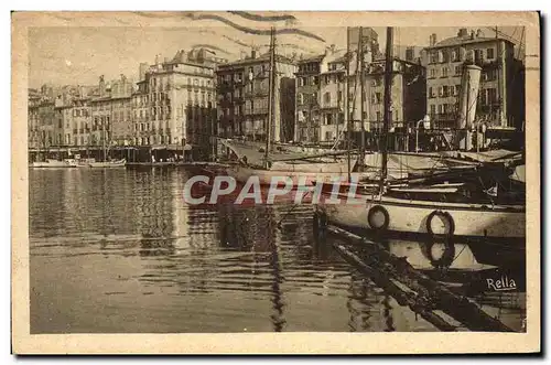 Ansichtskarte AK Toulon Un coin de la Darse Vieille Bateaux