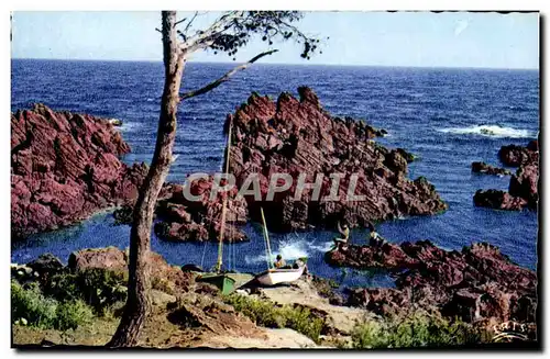 Cartes postales moderne Reflets De La Cote D&#39Azur La petite Calanque