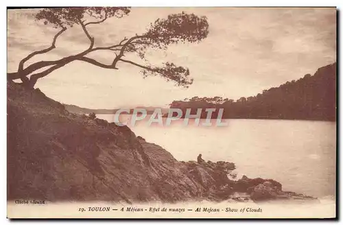 Ansichtskarte AK Toulon A Mejean Effet De Nuages