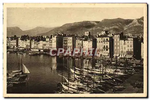 Ansichtskarte AK Cote D&#39Azur Toulon Vue Generale Du Port Bateaux