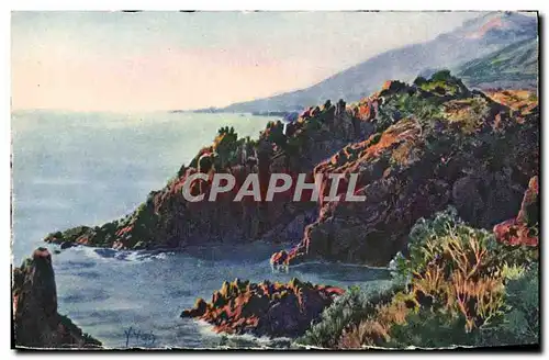 Cartes postales La Douce France Cote D'Azur Les Rochers Du Trayas