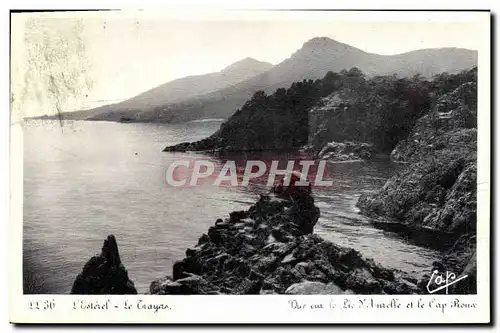 Cartes postales Le Trayas Vue Sur Le Pic d&#39Aurelle et le Cap Roux