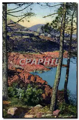 Cartes postales Le Trayas Vue Sur Les Villas Et I'Esterel