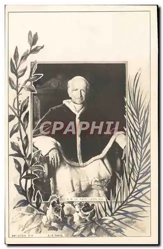 Cartes postales Pape Leon XIII