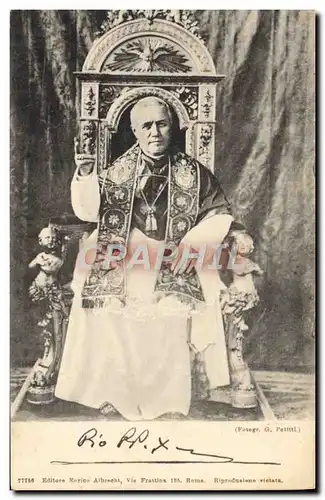 Cartes postales Pape PP X