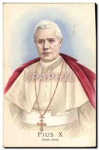 Cartes postales Pape Pius X