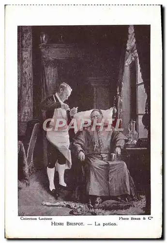Cartes postales Henri Brispot La potion