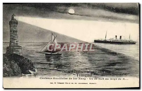 Ansichtskarte AK Bateau Timgad Croiseur auxiliaire de 1er rang