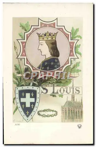 Cartes postales Prenom St Louis