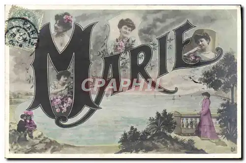 Cartes postales Prenom Marie