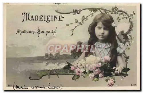 Cartes postales Prenom Madeleine Enfant