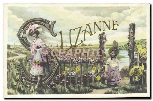 Cartes postales Prenom Suzanne