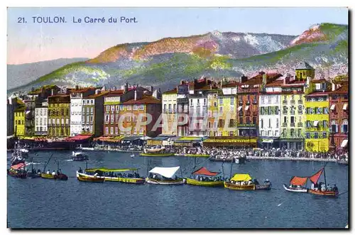 Cartes postales Toulon Le Carre du Port