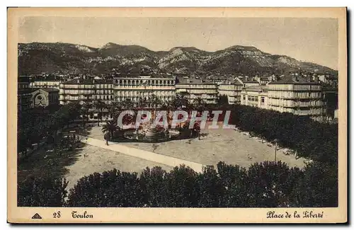 Cartes postales Toulon Place de la Liberte