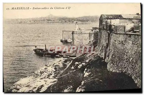 Ansichtskarte AK Marseille Embarcadere du Chateau