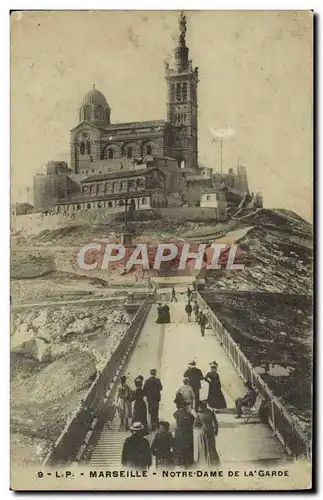 Cartes postales Marseille Notre Dame De La Garde