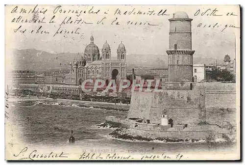 Cartes postales Marseille Fort St Jean